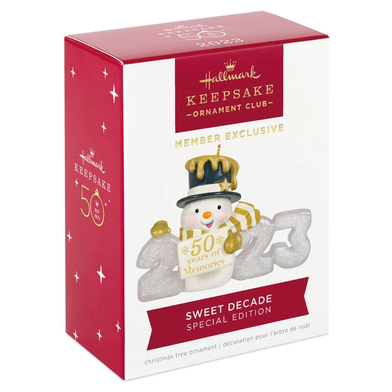 Hallmark Sweet Decade 2023 Special Edition Ornament - Image 3