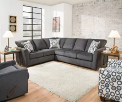 Dawson Denim Living Room Sectional