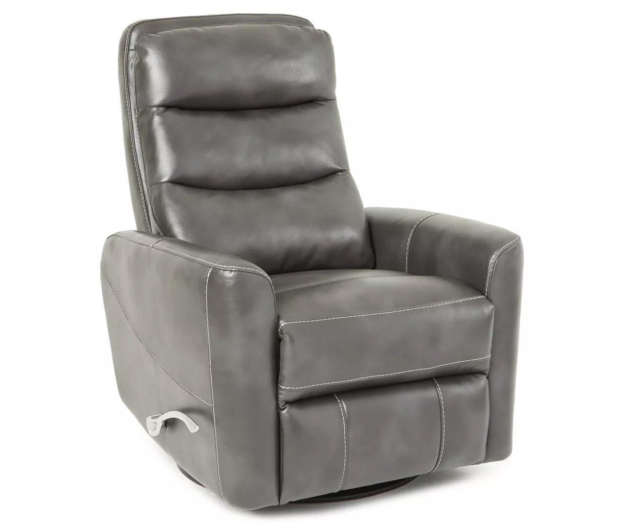Real Living Bolero Faux Leather Swivel Glider Recliner - Image 8