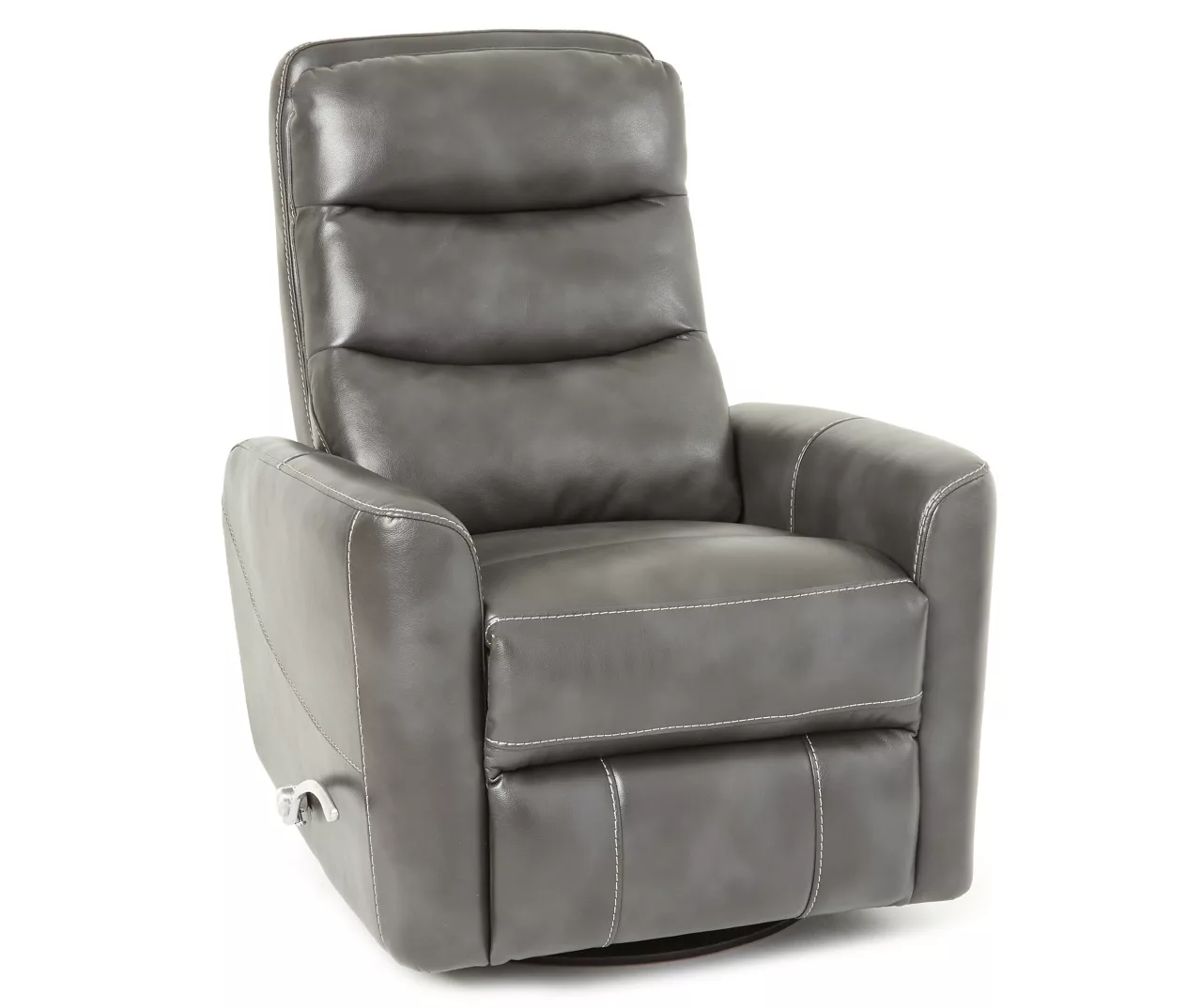 Real Living Bolero Faux Leather Swivel Glider Recliner - Image 10