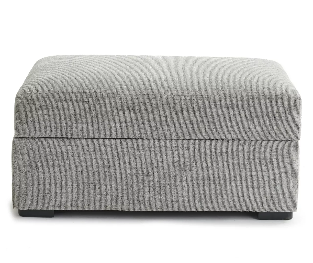 Parkdale Silver Storage Ottoman
