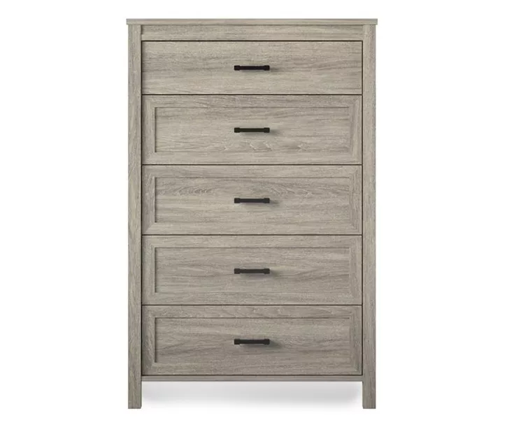 Silverton Oak 5-Drawer Dresser
