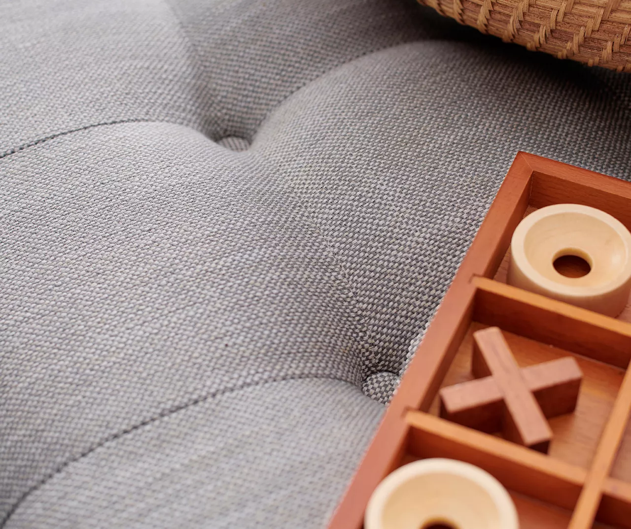 Avon Lake Tufted Ottoman Cocktail Table - Image 3