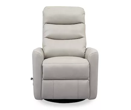 Real Living Bolero Faux Leather Swivel Glider Recliner - Image 3