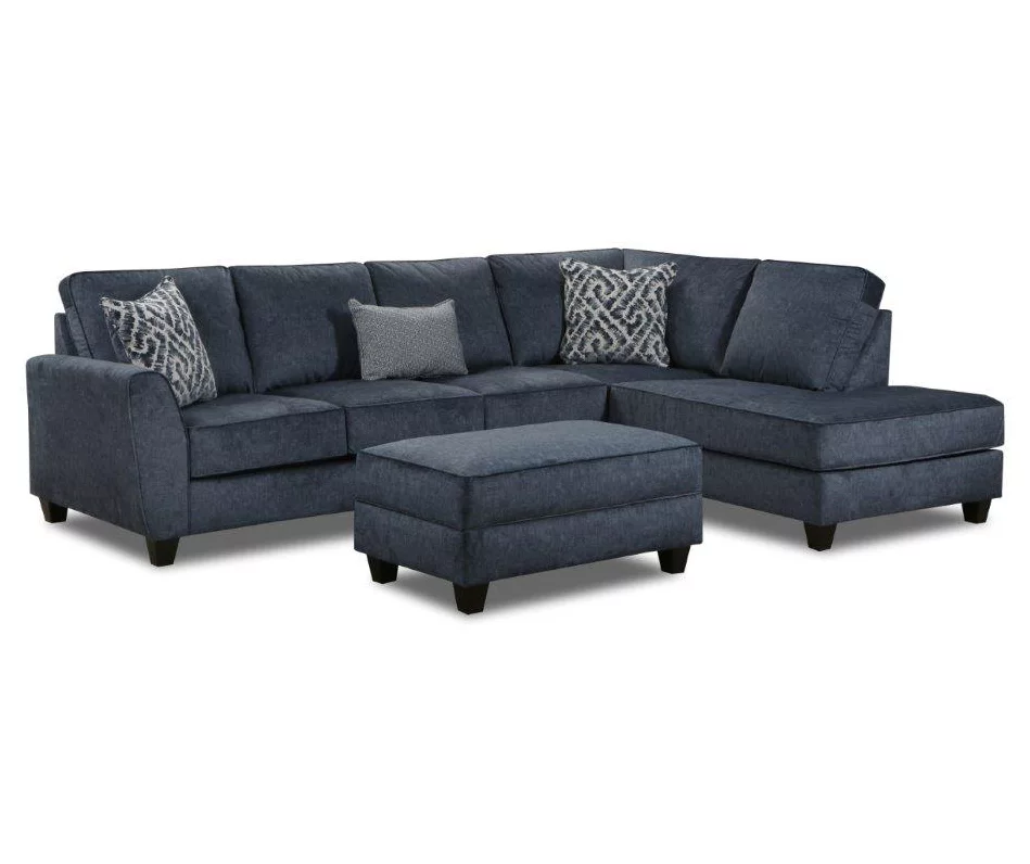 Dancaster Navy Storage Ottoman - Image 3