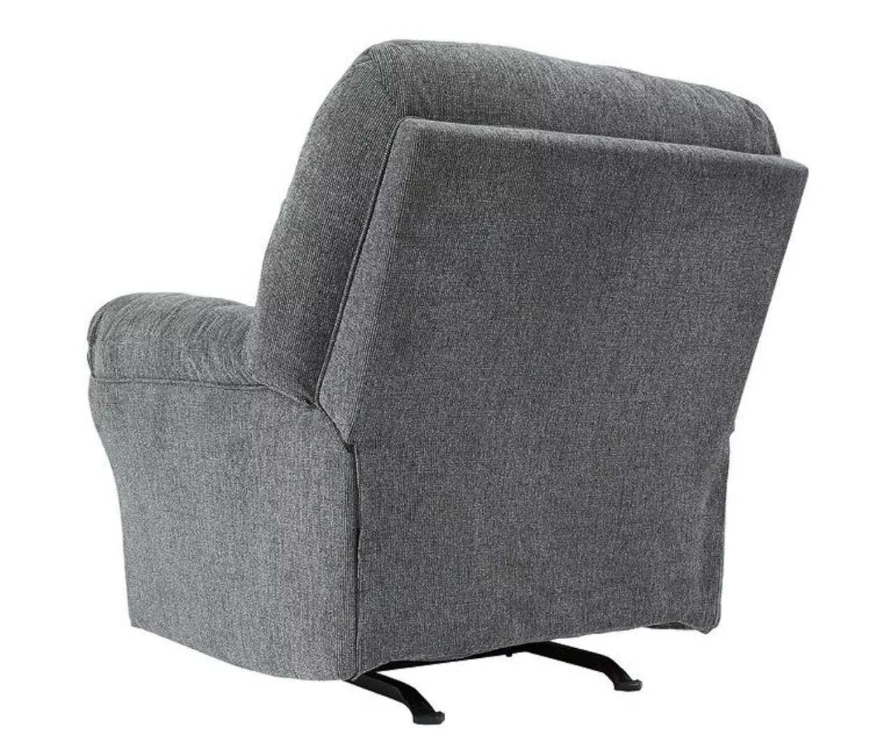 Allmaxx Gray Rocker Recliner - Image 8