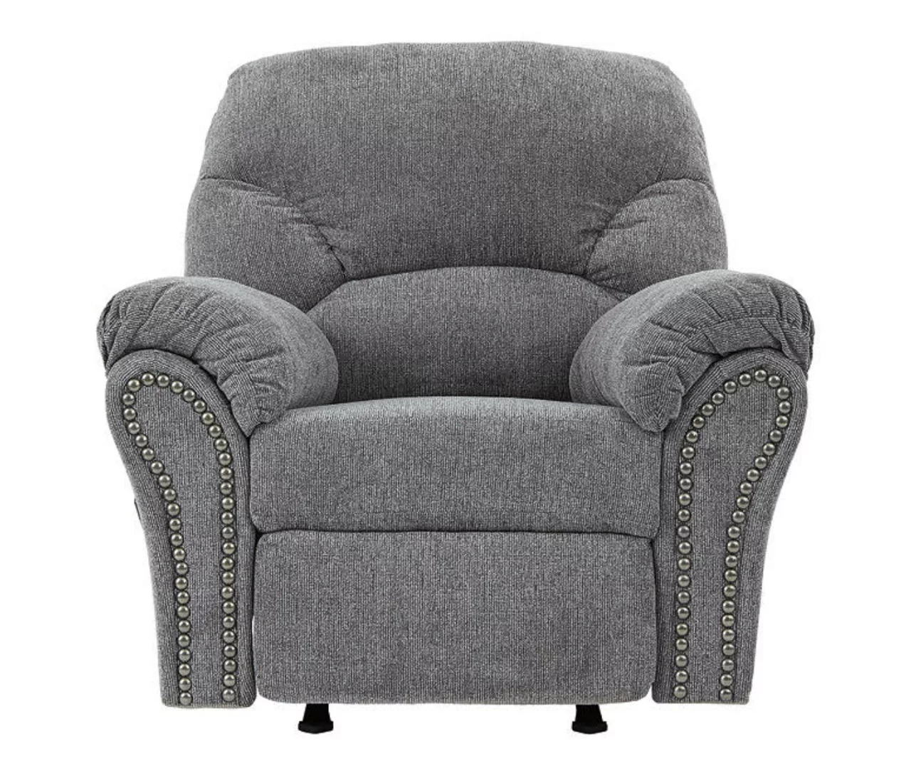 Allmaxx Gray Rocker Recliner