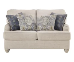 Traemore Linen Loveseat