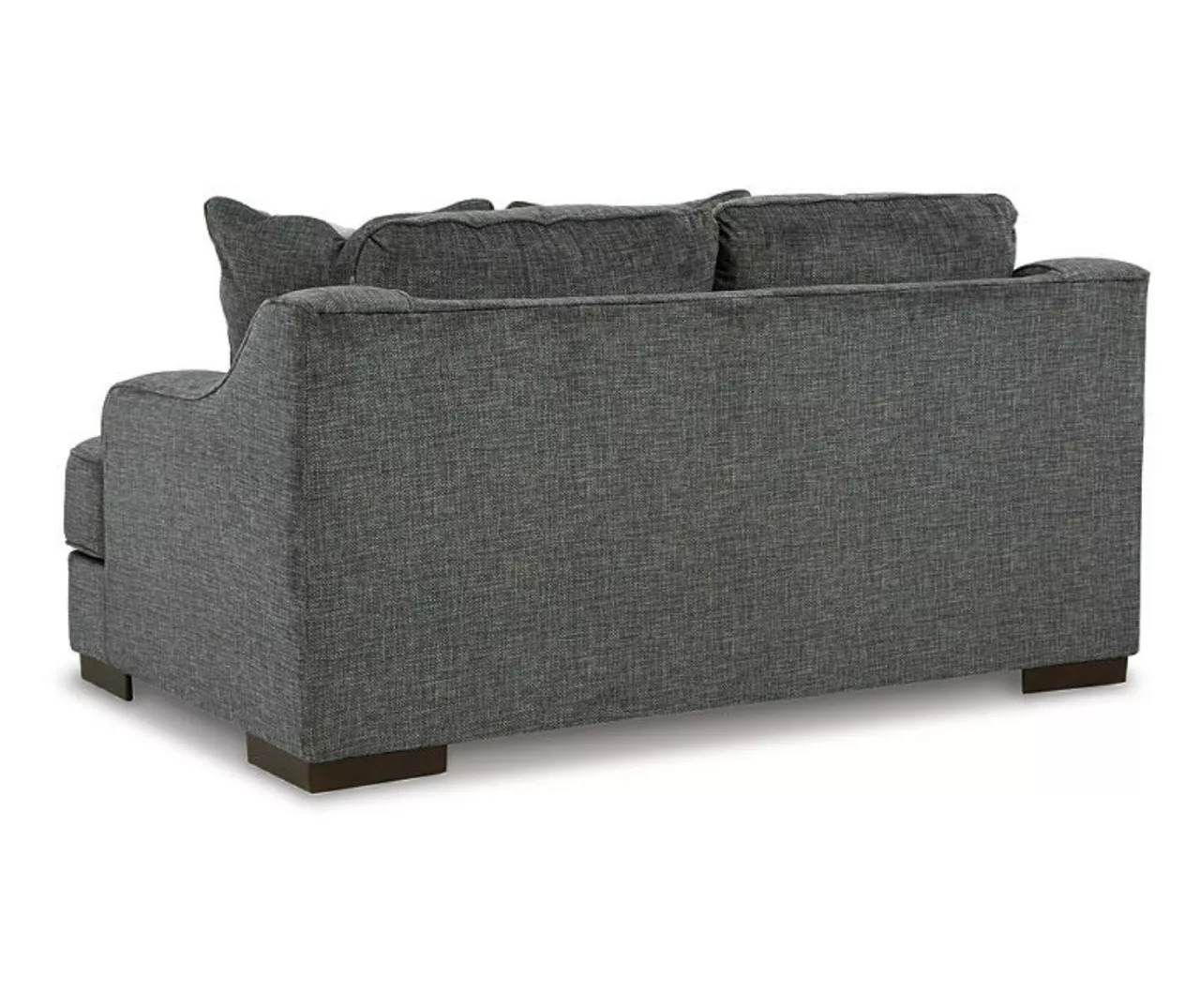 Lessinger Gray Loveseat - Image 3