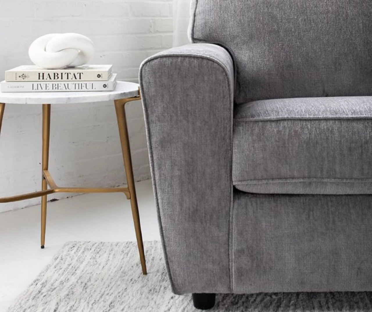 Arlis Gray Loveseat - Image 9