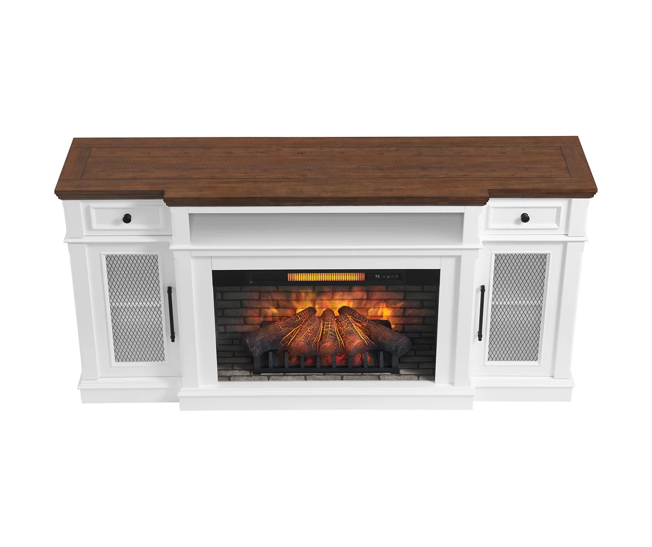73.5" Castillo Electric Fireplace Console - Image 9
