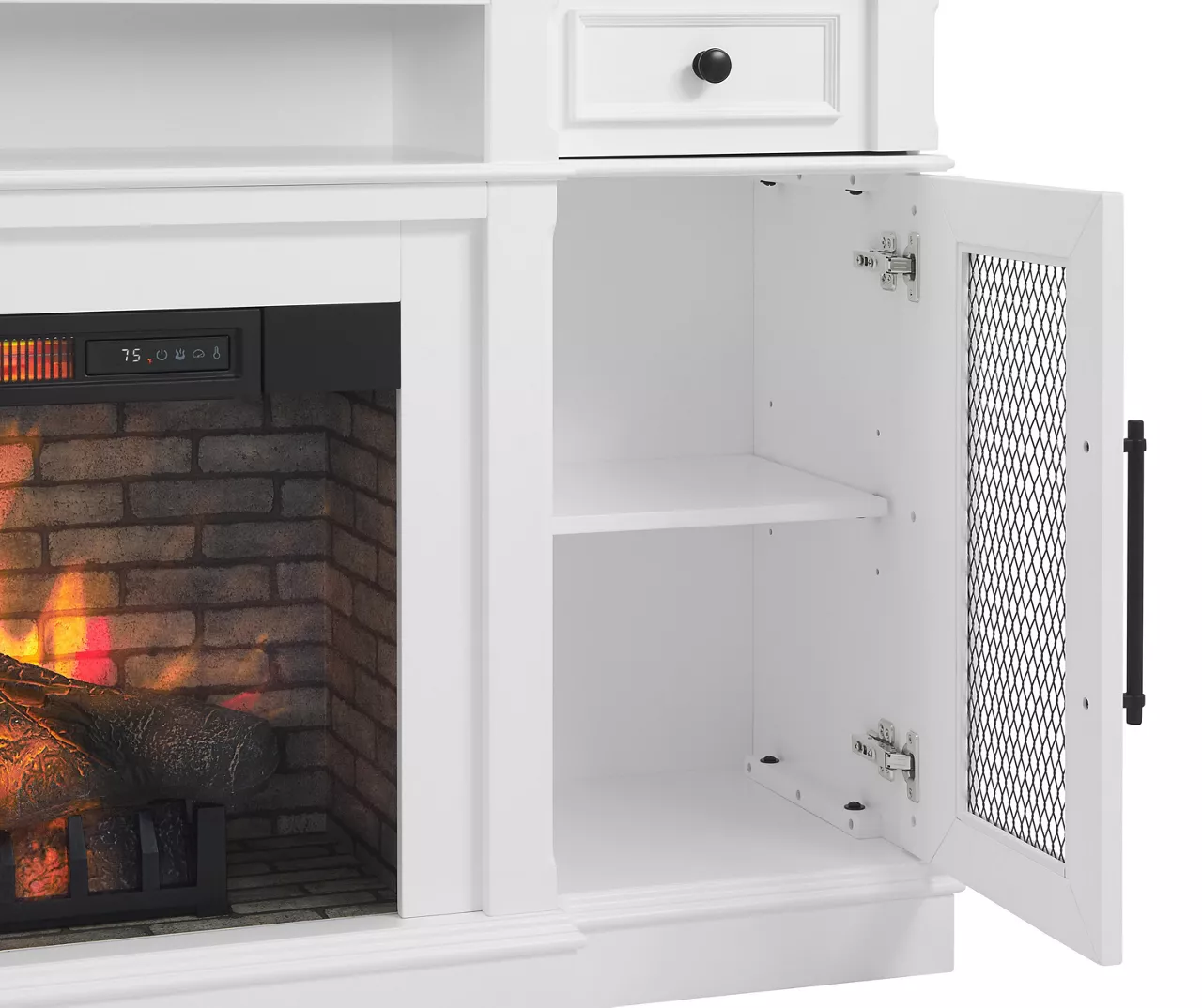 73.5" Castillo Electric Fireplace Console - Image 5