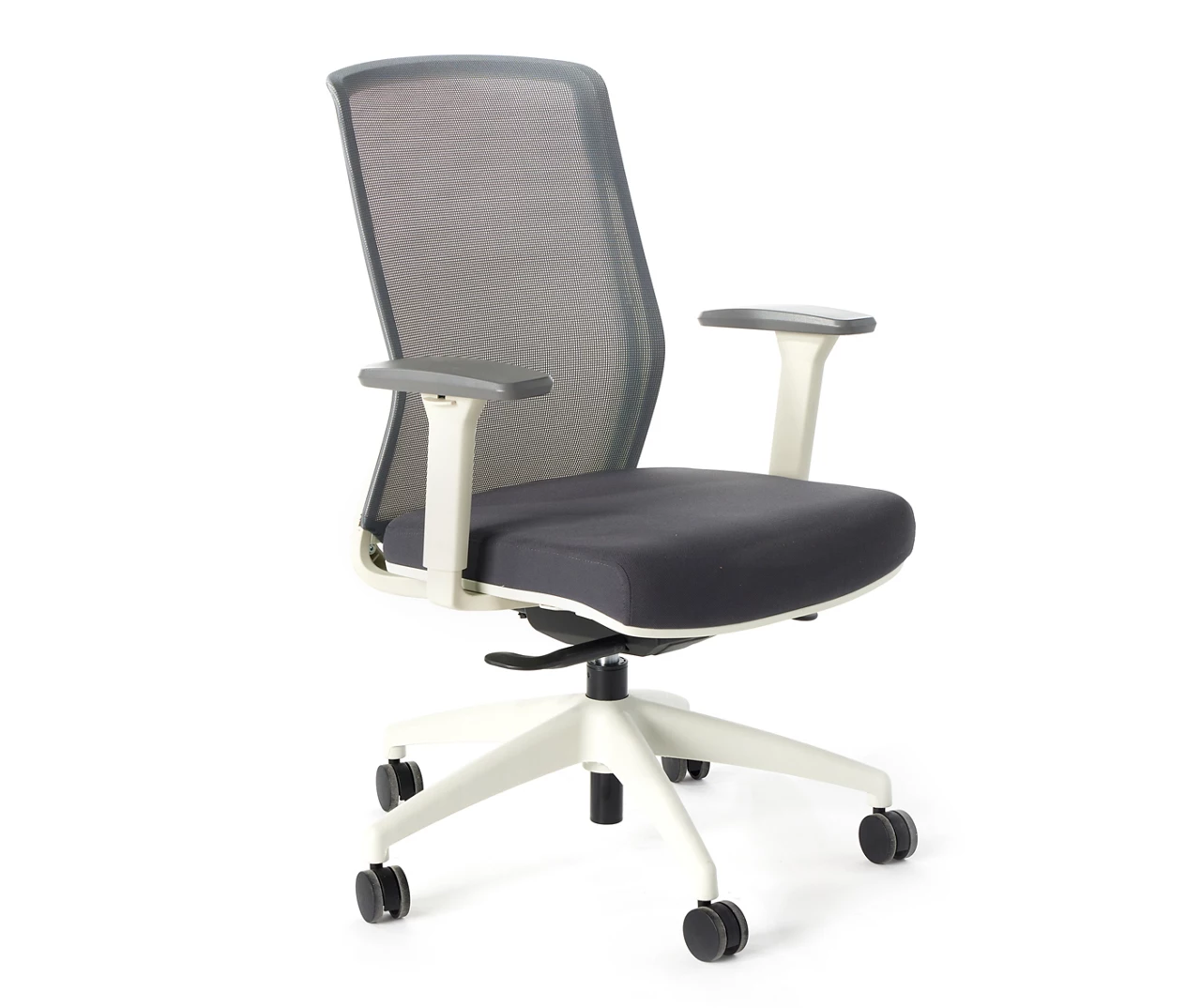 Atto Off-White & Gray Office Chair - Image 2
