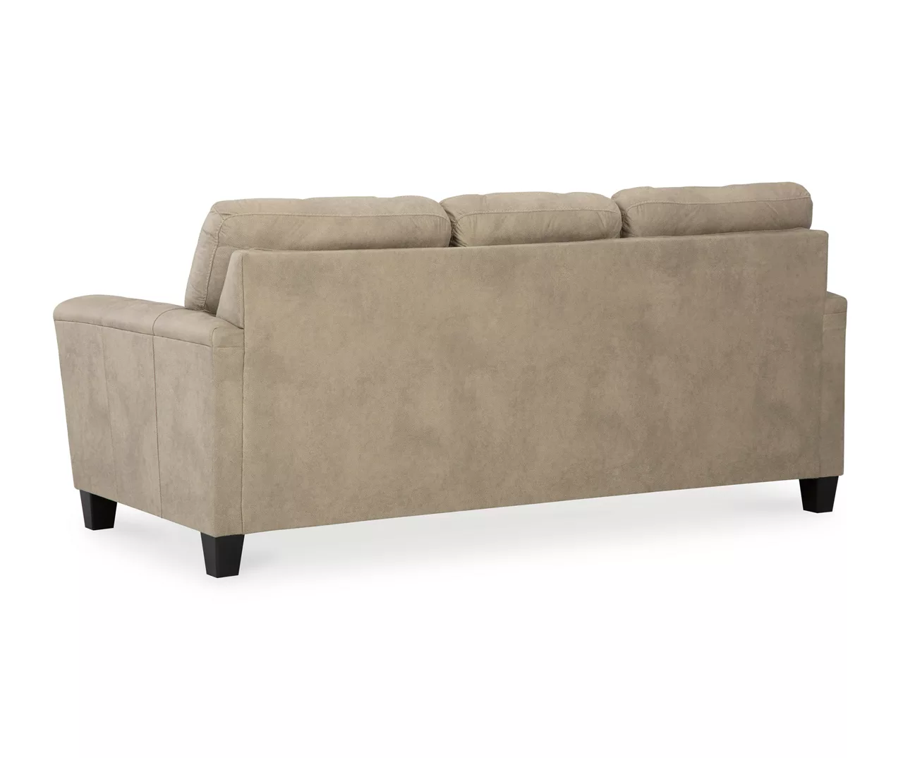 Tishen Pebble Sand Faux Leather Sofa - Image 5