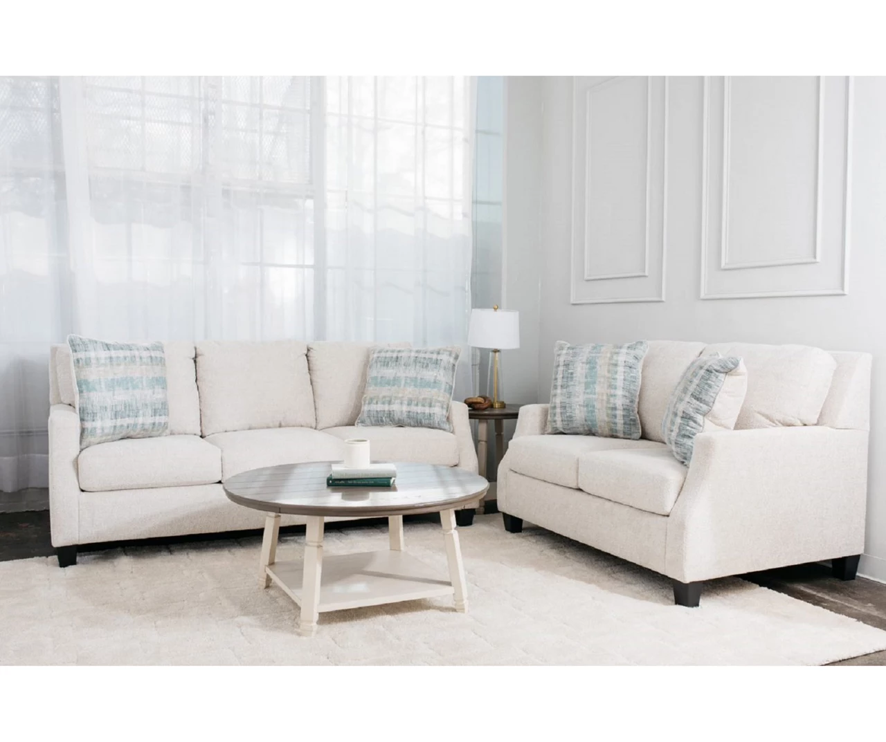 Cullendale Sandstone Cream Sofa - Image 2