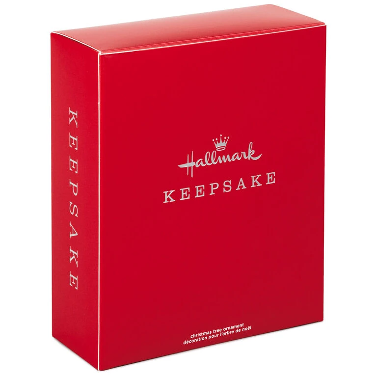 Hallmark America's Pastime Personalized Baseball Photo Ornament - Image 3