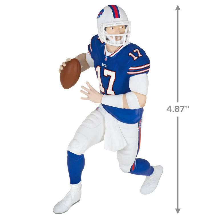 Hallmark NFL Buffalo Bills Josh Allen Football Legends Ornament - Image 3