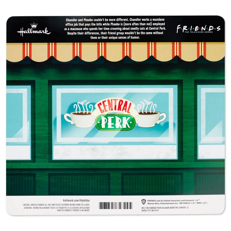 Hallmark Itty Bittys® Friends Chandler And Phoebe Plush, Set Of 2 - Image 4