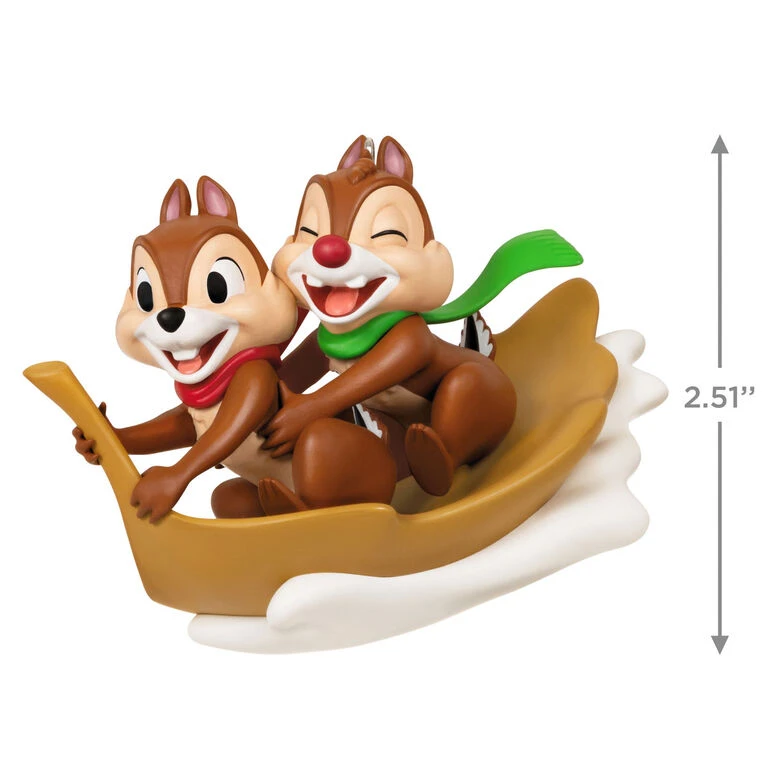 Hallmark Disney Chip And Dale Snow Much Fun! Ornament - Image 3