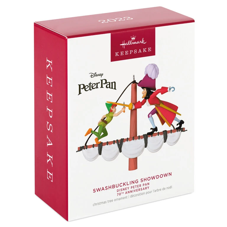 Hallmark Disney Peter Pan 70th Anniversary Swashbuckling Showdown Ornament - Image 4