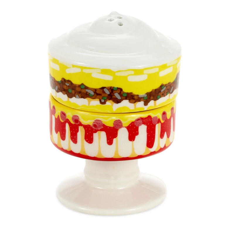Hallmark Friends Rachel's Trifle Stacking Salt And Pepper Shakers, Set Of 2