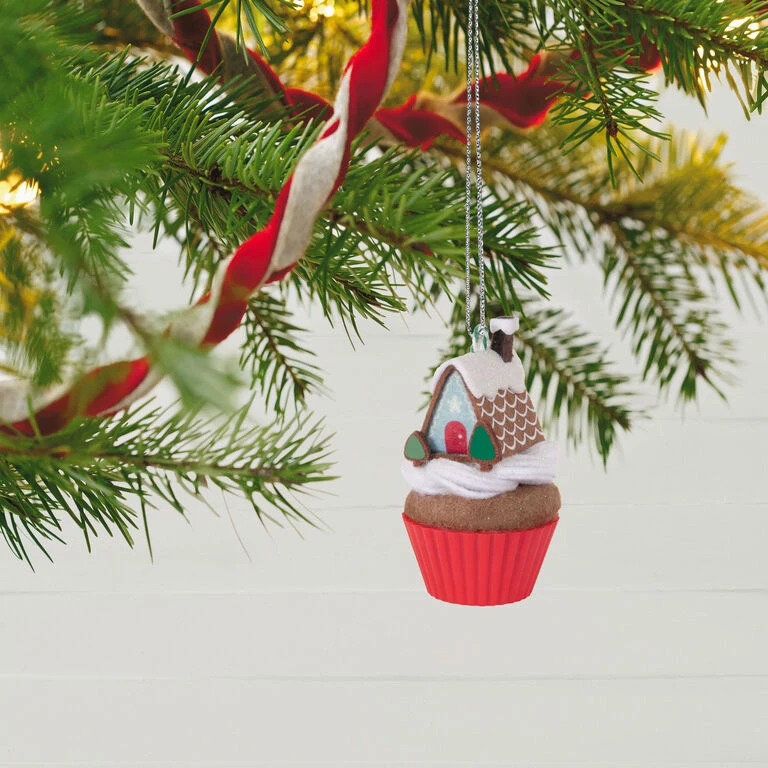 Hallmark Christmas Cupcakes Gingerbread Goodness Ornament - Image 2