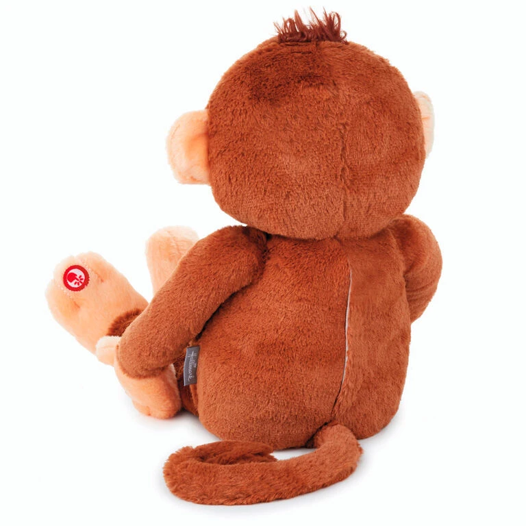 Hallmark Goin' Bananas Monkey Singing Stuffed Animal, 12" - Image 3