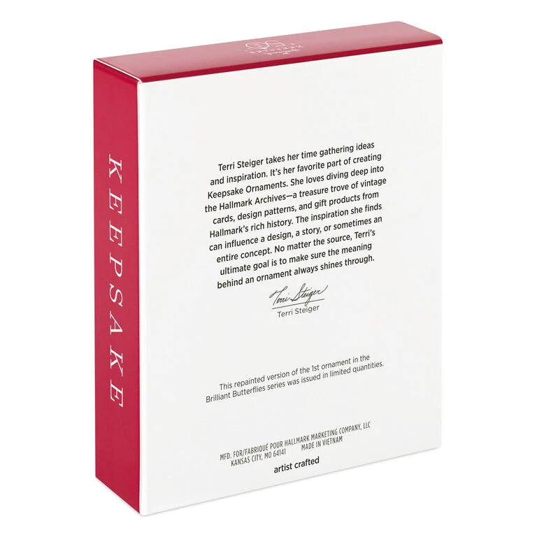 Hallmark Brilliant Butterflies Special Edition Ornament - Image 5