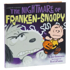 Hallmark PeanutsĀ® The Nightmare Of Franken-Snoopy Book