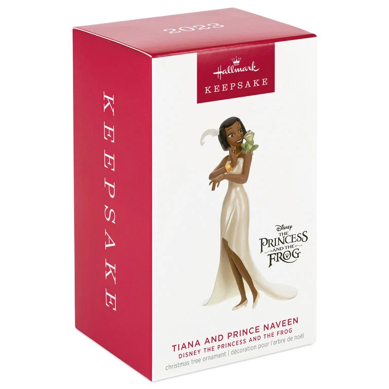 Hallmark Disney The Princess And The Frog Tiana And Prince Naveen Ornament - Image 4