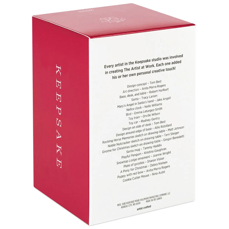 Hallmark The Artist At Work Special Edition Exclusive Ornament - Image 5