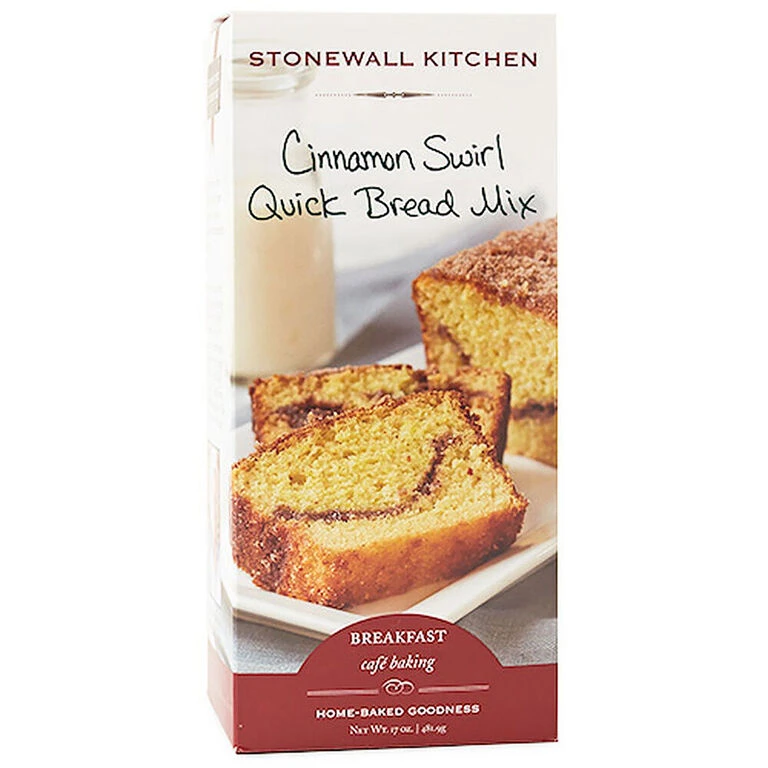 Stonewall Kitchen Cinnamon Swirl Quick Bread Mix, 17 Oz.