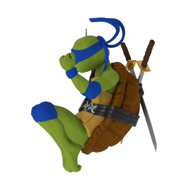 Hallmark Teenage Mutant Ninja Turtles: Mutant Mayhem Leonardo Ornament - Image 6