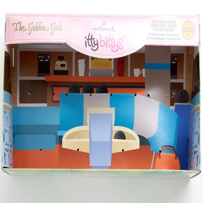 Hallmark Itty Bittys® The Golden Girls Bowling Team Plush Collector Set Of 4 - Image 5