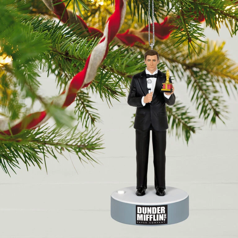 Hallmark The Office Dundie Winner! Ornament With Sound - Image 2